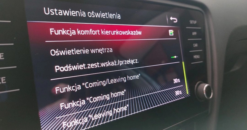 Skoda Octavia cena 98000 przebieg: 60632, rok produkcji 2019 z Brzozów małe 667